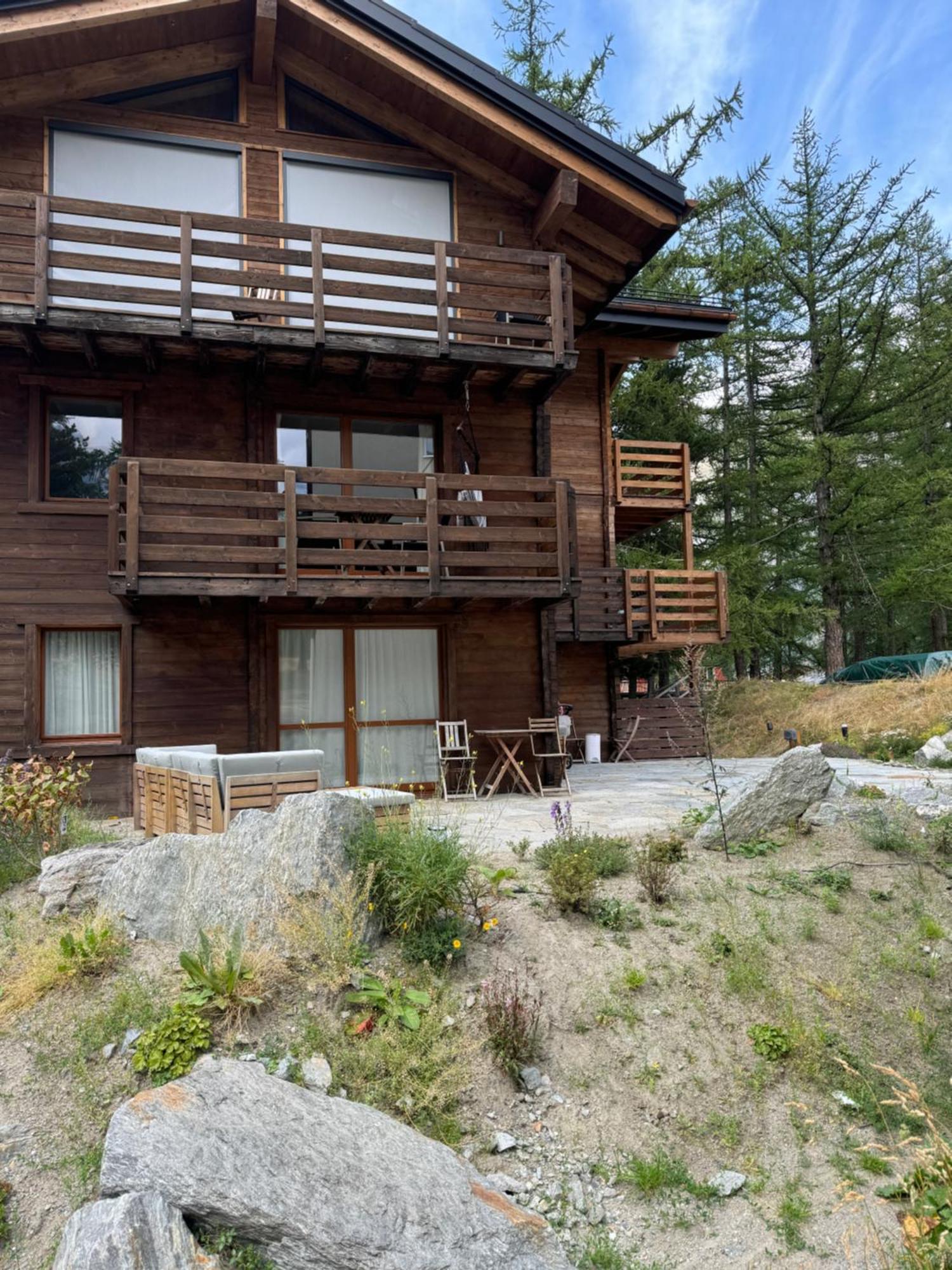 Chalet Tannegg Saas-Fee Buitenkant foto