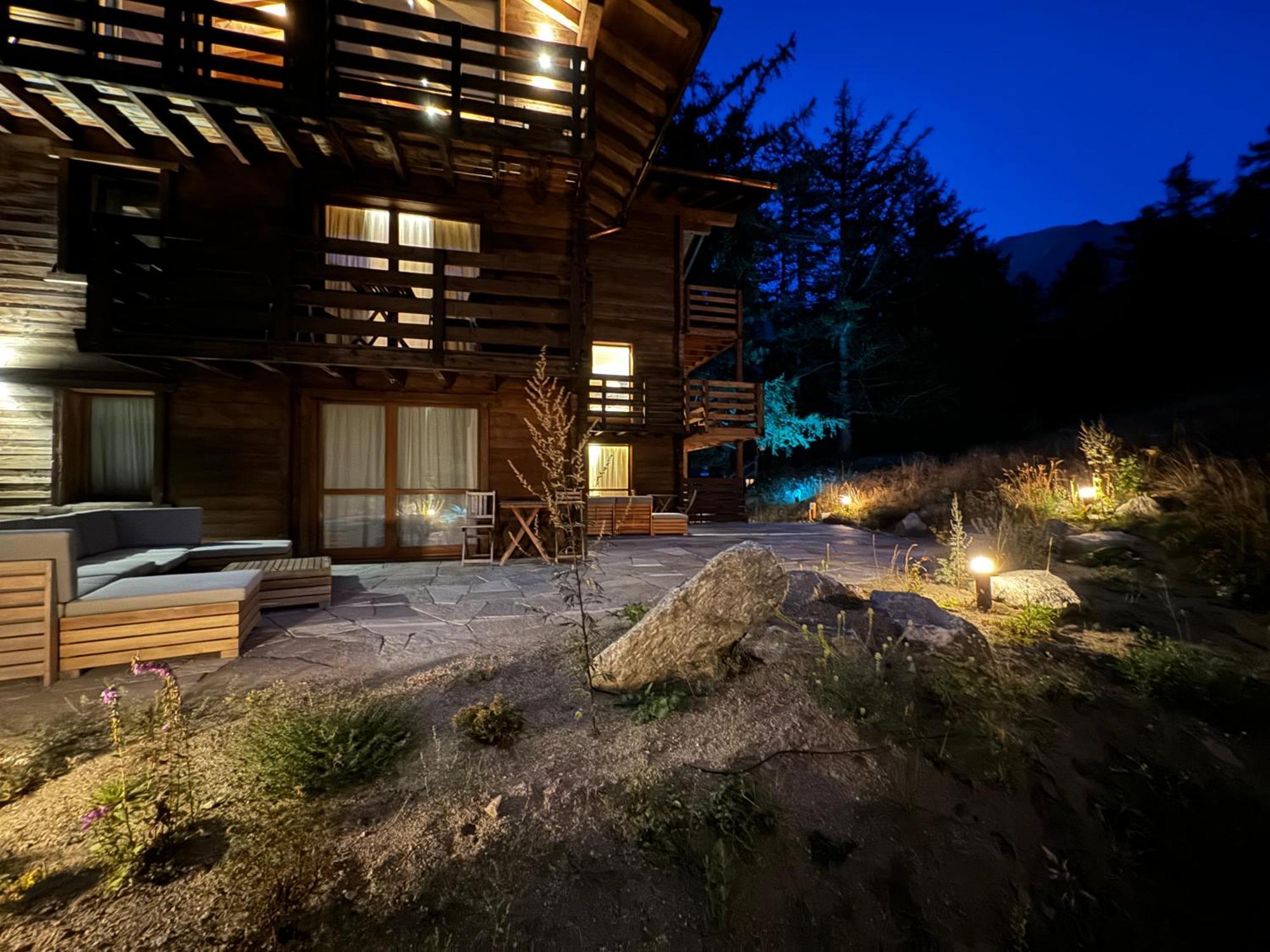 Chalet Tannegg Saas-Fee Buitenkant foto