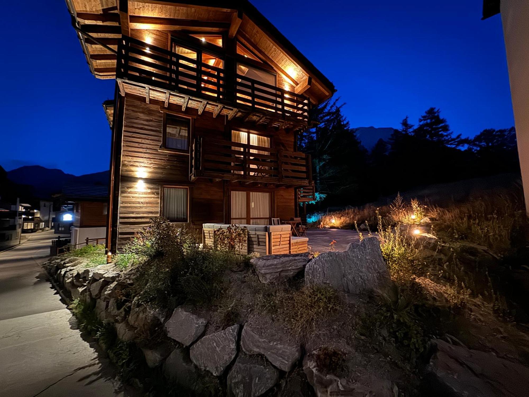 Chalet Tannegg Saas-Fee Buitenkant foto