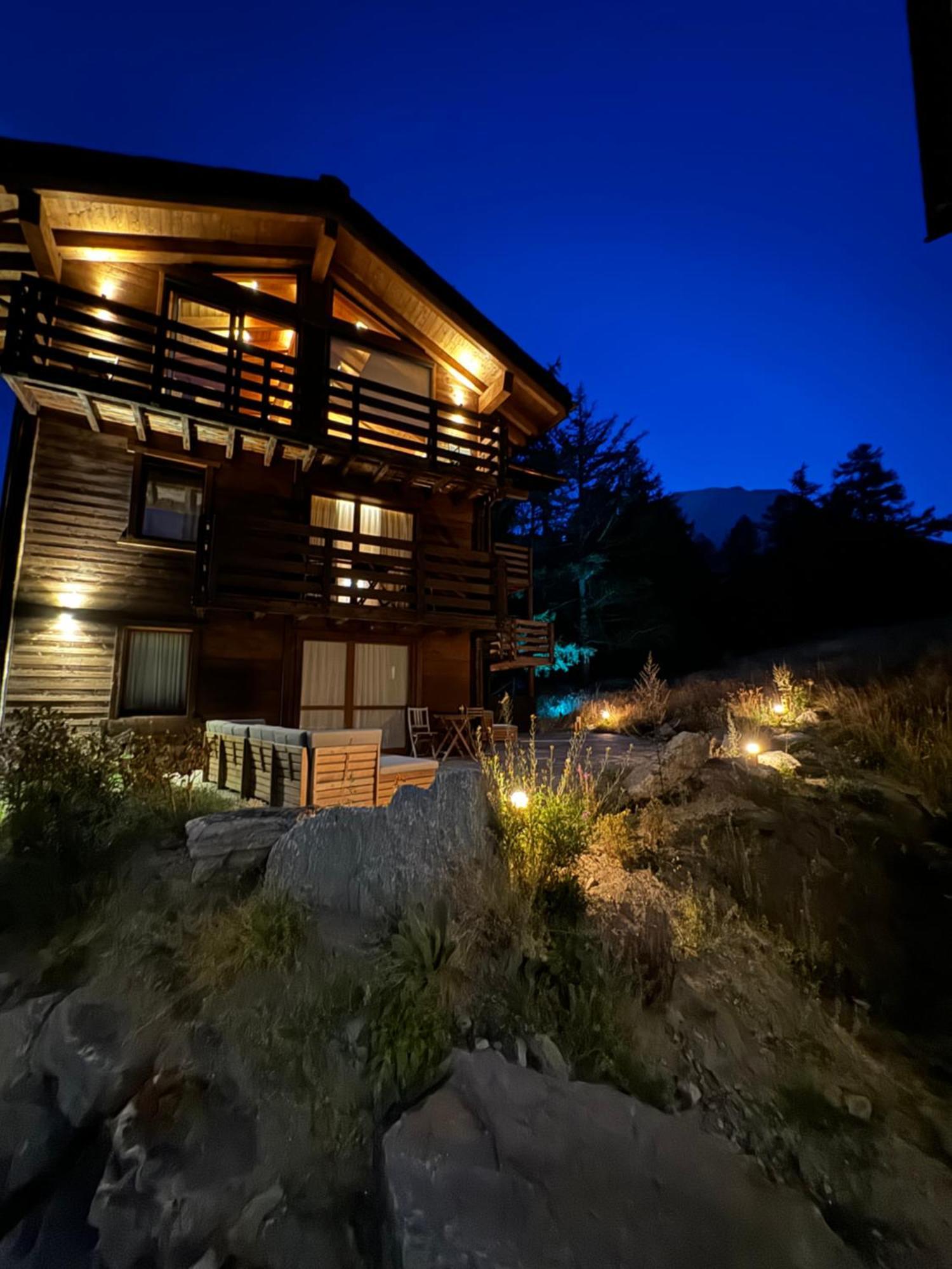 Chalet Tannegg Saas-Fee Buitenkant foto