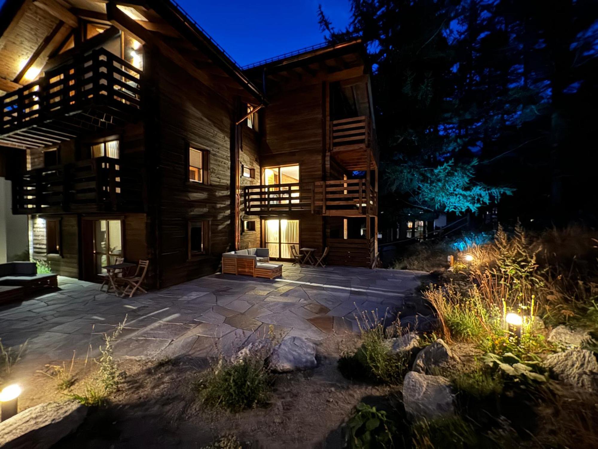 Chalet Tannegg Saas-Fee Buitenkant foto
